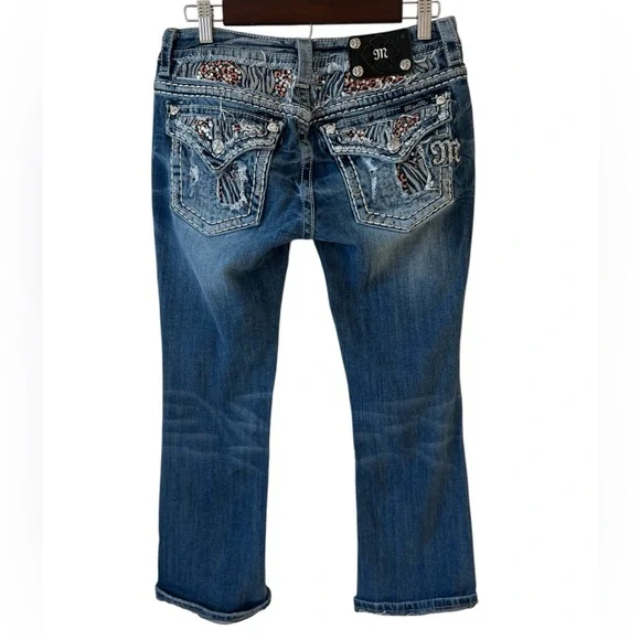 Miss Me Signature-Rise Boot Cut Jeans - Picture 6 of 14